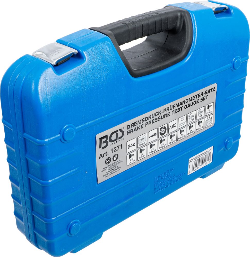 Produktbild Bremsdruck Prüfmanometer Satz bild 6