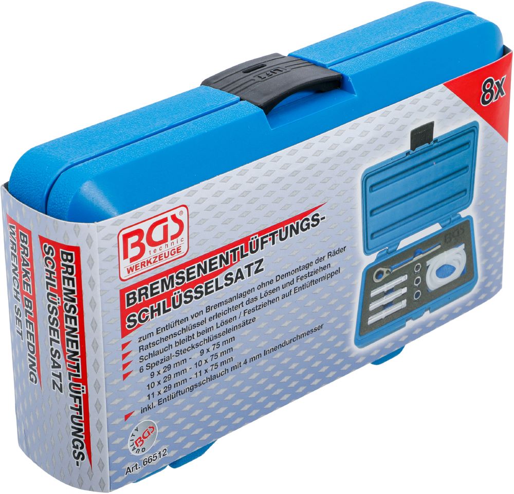 Produktbild BGS Bremsen Entlüfterschlüssel Satz 8 teilig bild 6