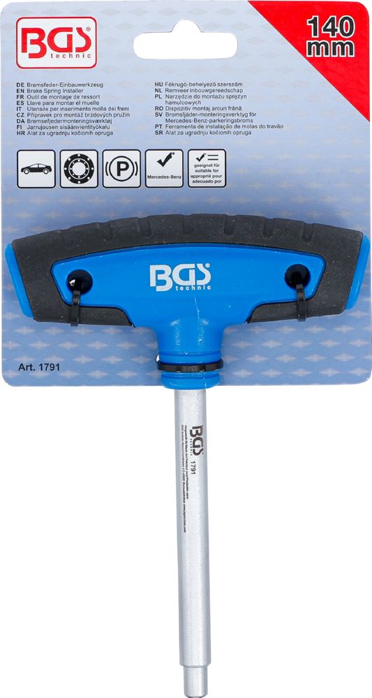 Produktbild BGS Bremsfeder Einbauwerkzeug für Mercedes Benz Parkbremse 140 mm bild 4