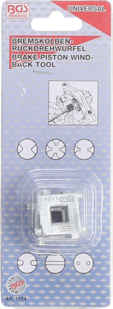 Produktbild BGS Bremskolben Rückdrehwürfel 10 mm 3/8 Zoll bild 3