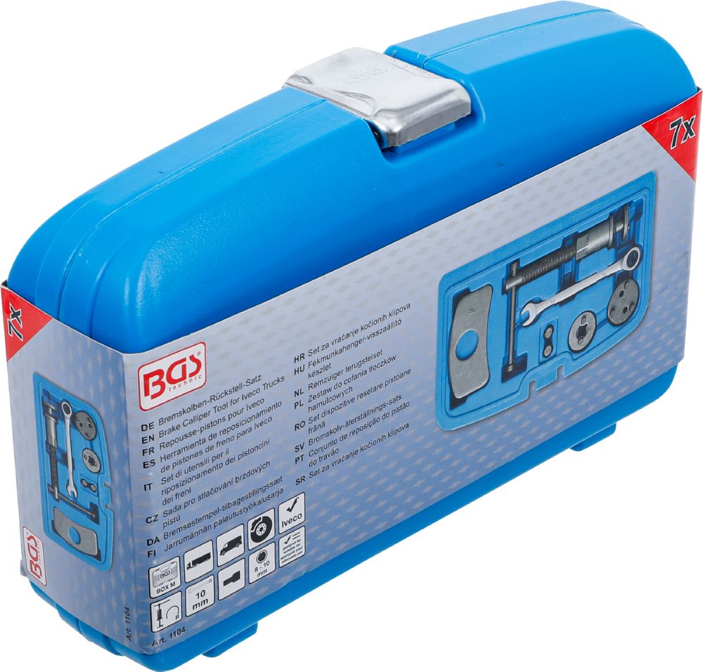 Produktbild BGS Bremskolben Rückstell Satz für Iveco 7 teilig bild 6
