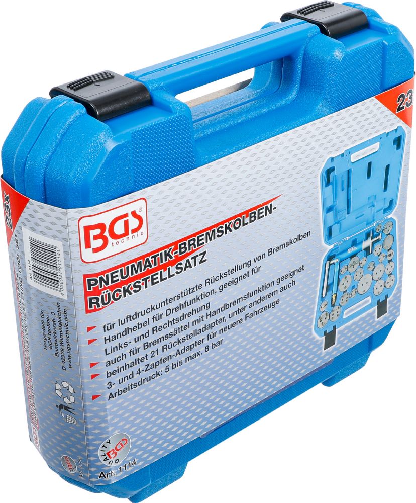 Produktbild BGS Bremskolben Rückstell Satz pneumatisch 22 teilig bild 9
