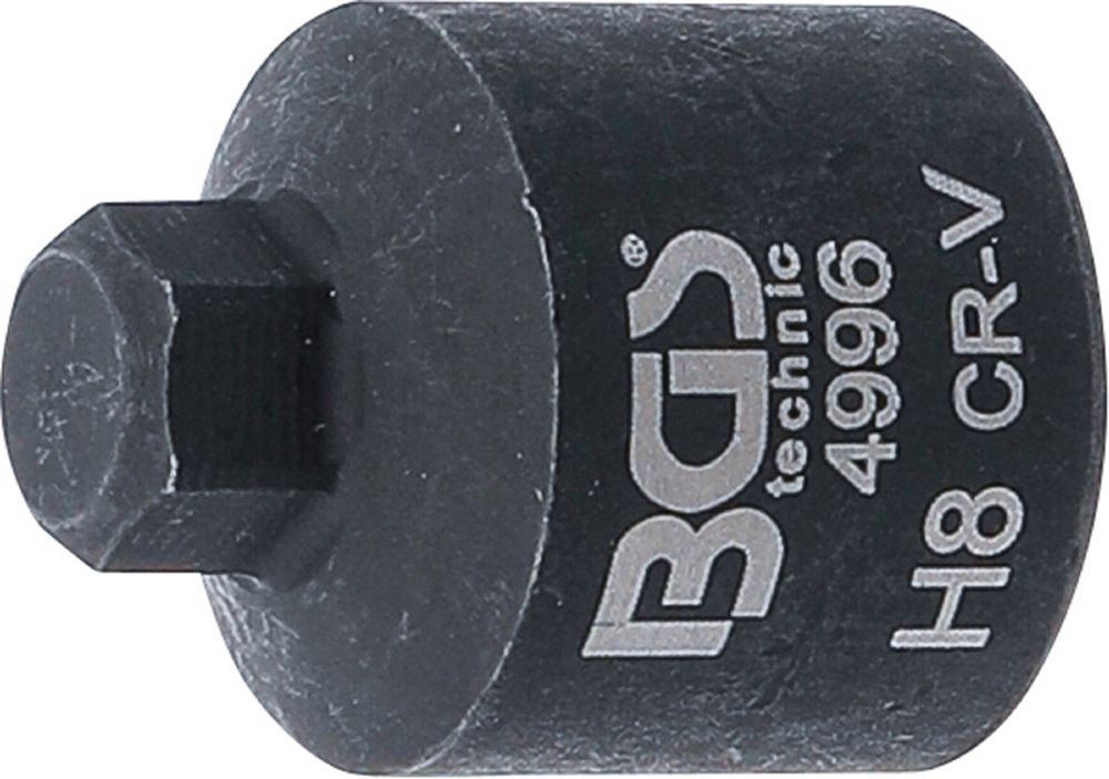 Produktbild BGS Bremssattel Einsatz Innensechskant extra kurz 8 mm