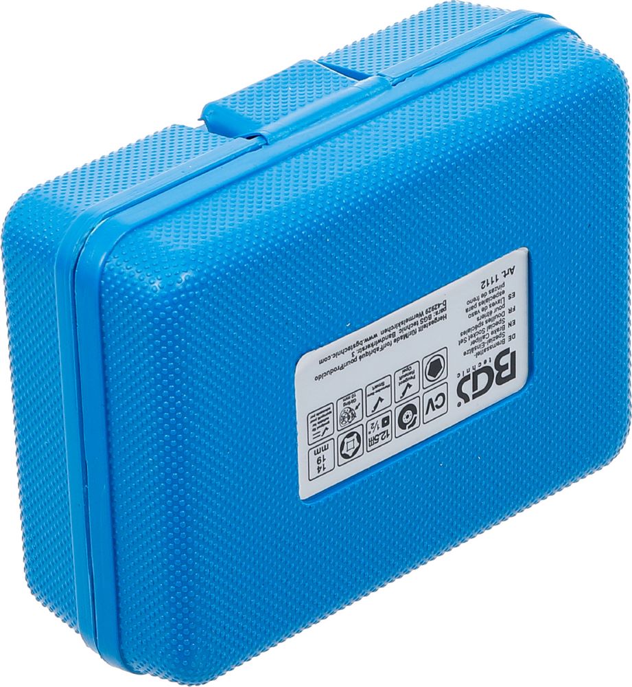 Produktbild BGS Bremssattel Spezial Einsätze 12,5 mm 1/2 Zoll 3 teilig bild 5