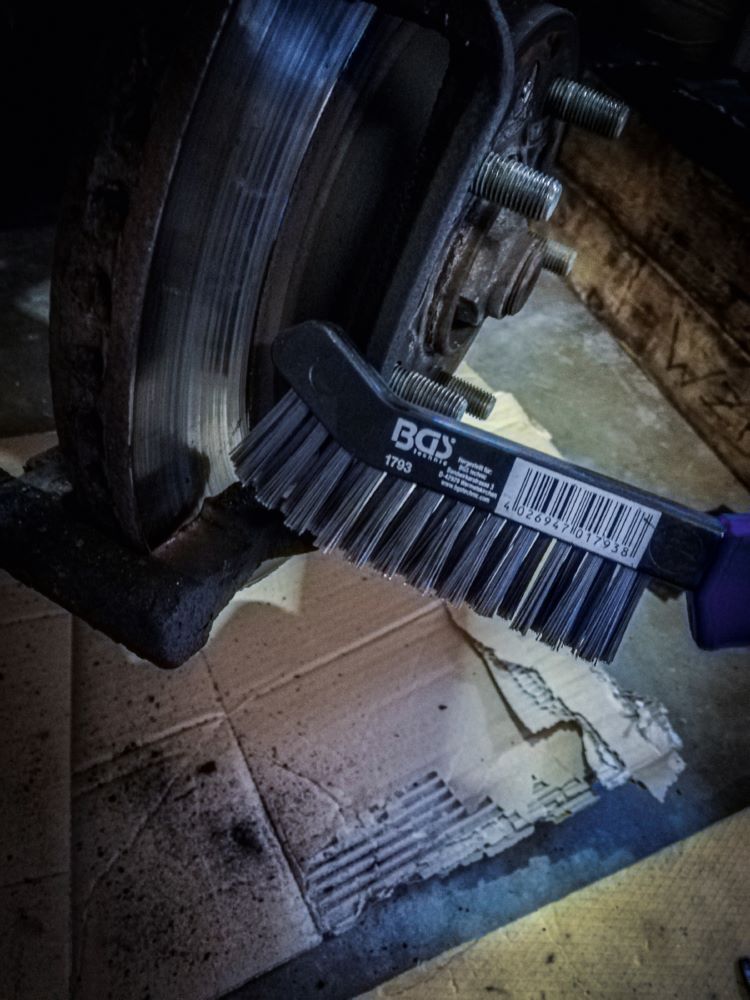 Produktbild BGS Bremssattelbürste gebogen 230 mm bild 2