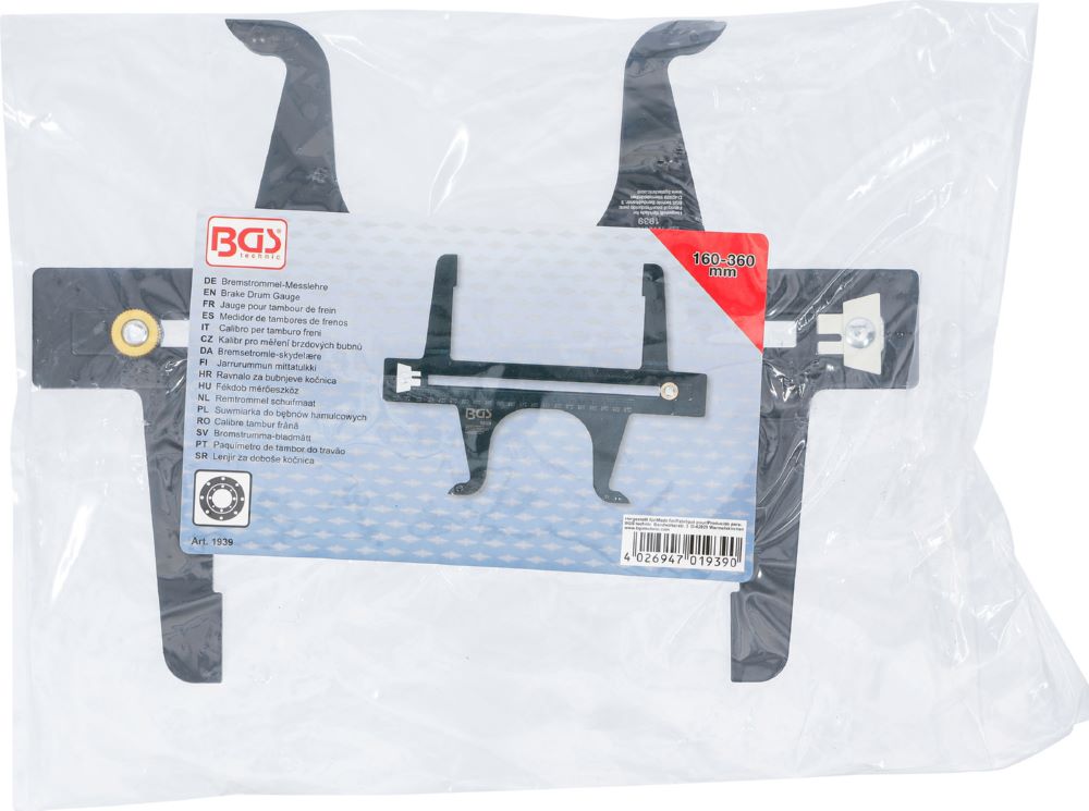 Produktbild BGS Bremstrommel Messlehre 160 - 360 mm bild 4
