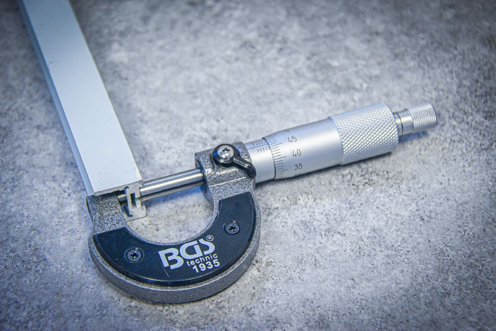 Produktbild BGS Bügelmessschraube Genauigkeit 0,01 mm 0 - 25 mm bild 2
