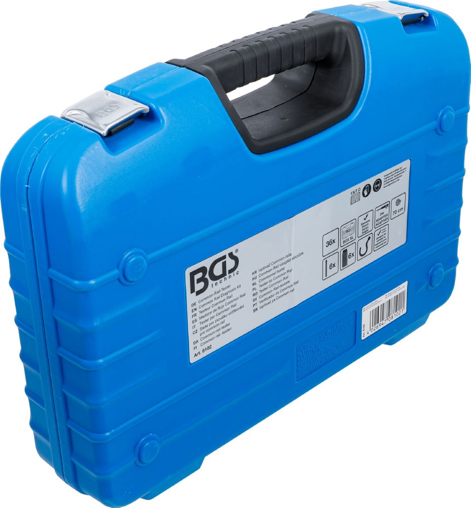 Produktbild BGS Common Rail Tester mit 24 Adaptern bild 9