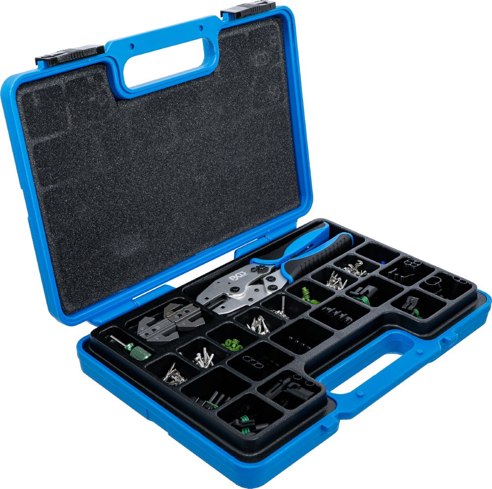 Produktbild BGS Crimpzangen Satz mit wasserdichten Steckverbindern 220 teilig bild 3