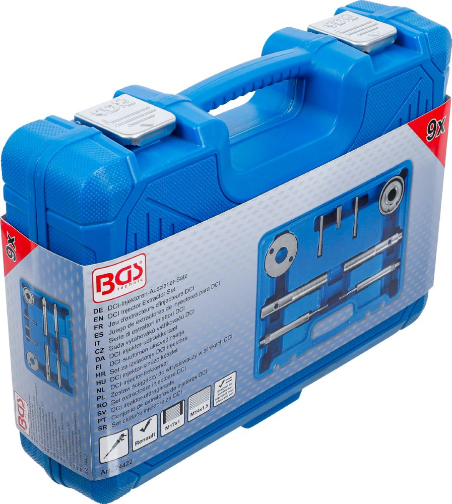 Produktbild BGS DCI Injektoren Auszieher Satz für Renault 2.0 L 9 teilig bild 6