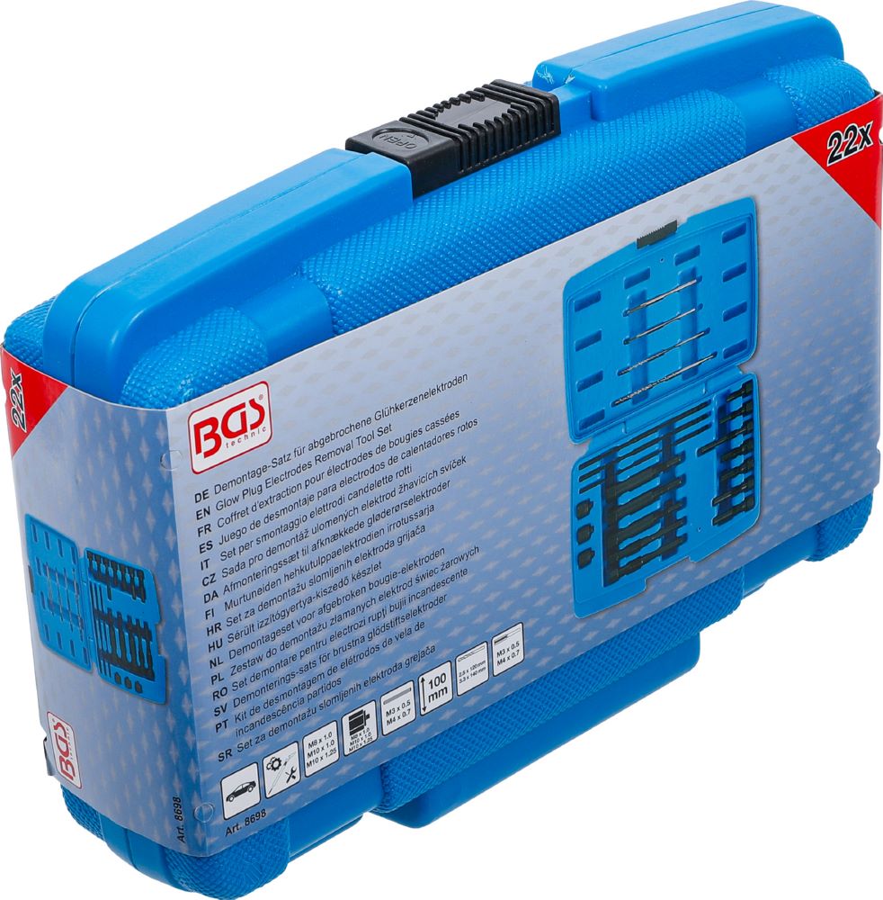 Produktbild BGS Demontage Satz abgebrochene Glühkerzenelektroden M8 / M10 bild 6
