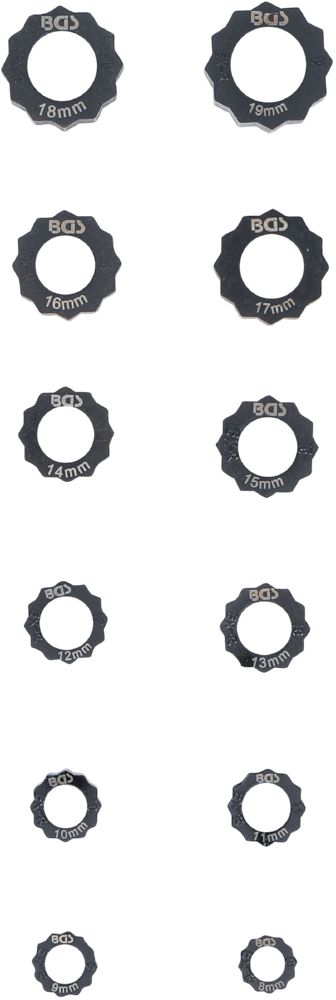 Produktbild Demontagekappen Satz für beschädigte Sechskant Schrauben und Muttern 12 teilig bild 3