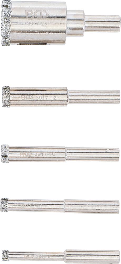 Produktbild Diamant Bohrkronen Satz 5 teilig bild 3