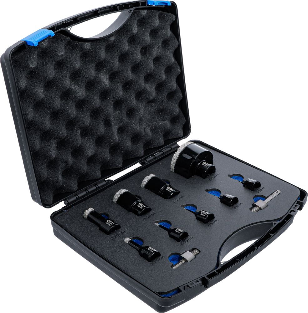 Produktbild BGS Diamant Bohrkronen Satz 5 - 68 mm 11 teilig bild 3