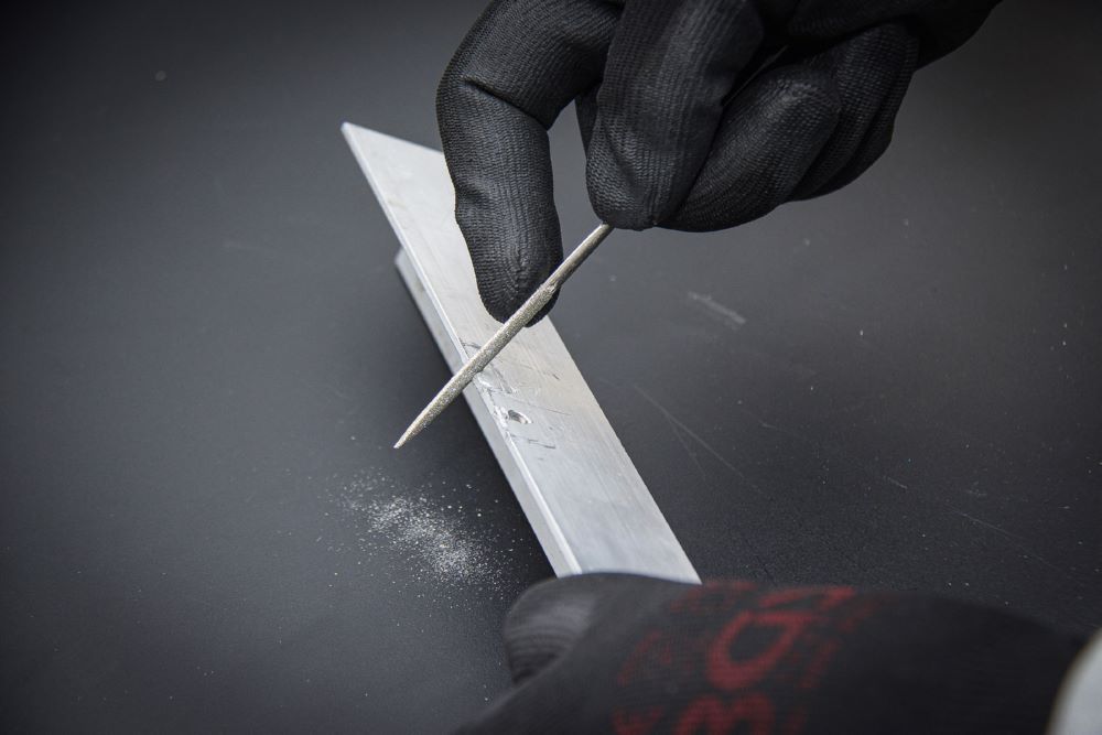 Produktbild BGS Diamantfeilen Satz gerade 140 x 3 mm 10 teilig bild 5