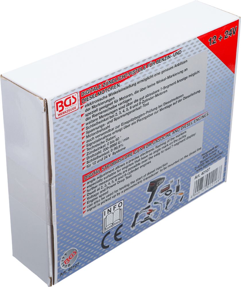 Produktbild BGS Digitale Zündlicht Pistole für Benzin und Dieselmotoren bild 7