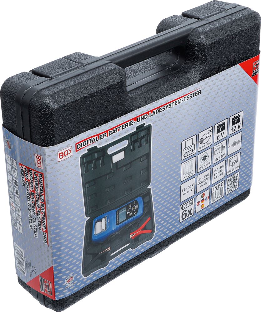 Produktbild Digitaler Batterie- und Ladesystem Tester mit Drucker bild 8