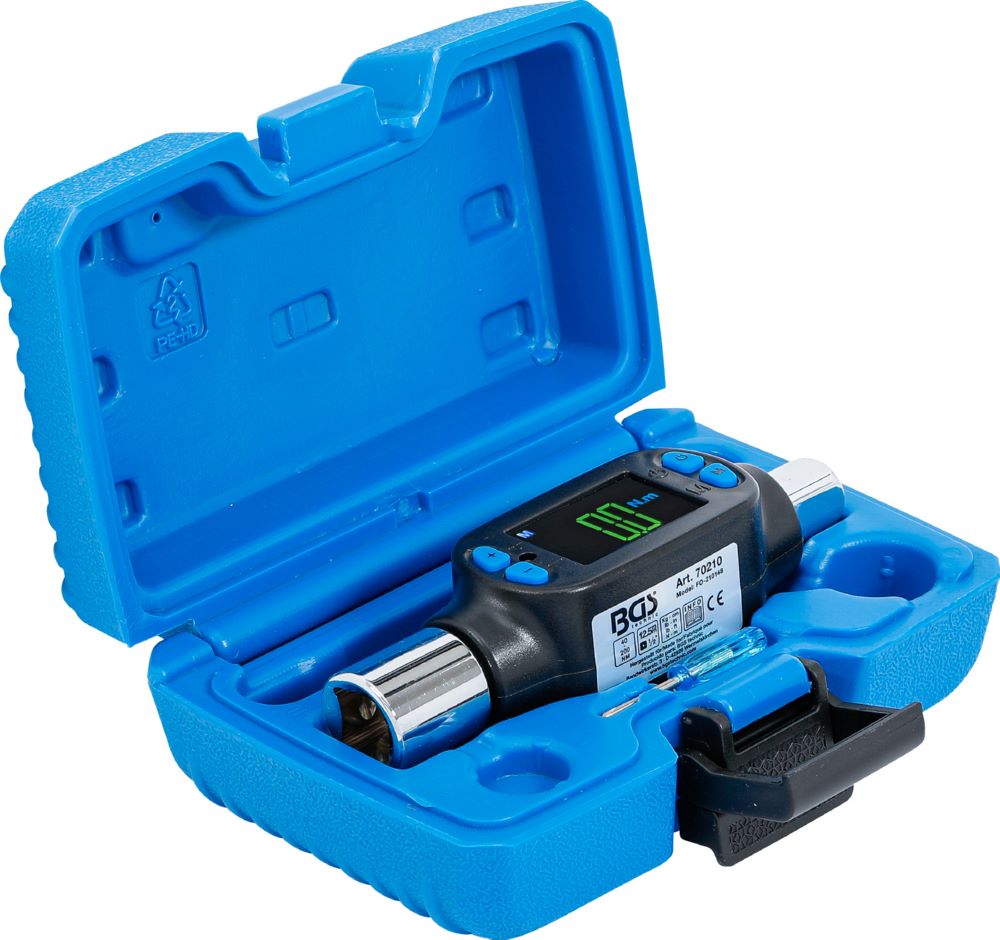 Produktbild BGS Digitaler Drehmoment Adapter 12,5 mm 1/2 Zoll 40 - 200 Nm bild 4