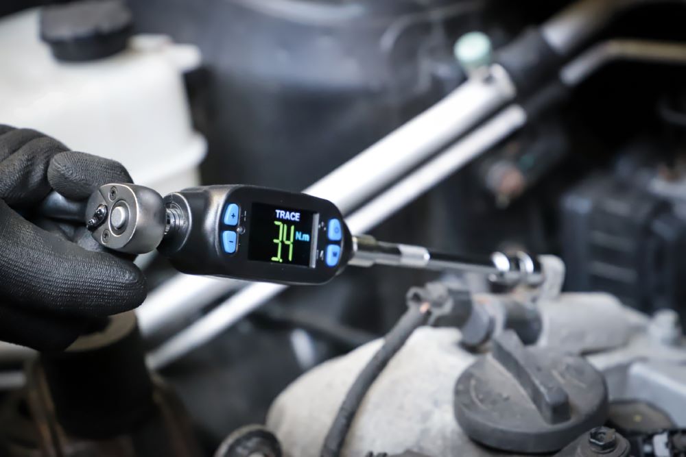 Produktbild BGS Digitaler Drehmoment Adapter 6,3 mm 1/4 Zoll 6 - 30 Nm bild 2