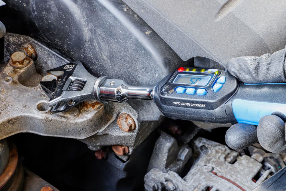 Produktbild BGS Digitaler Drehmoment Rollgabelschlüssel 4,2 - 85 Nm bild 2