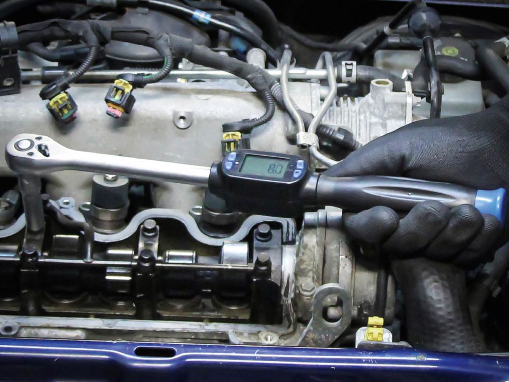 Produktbild BGS Digitaler Drehmomentschlüssel 27 - 135 Nm Abtrieb Außenvierkant 10 mm 3/8 Zoll bild 6