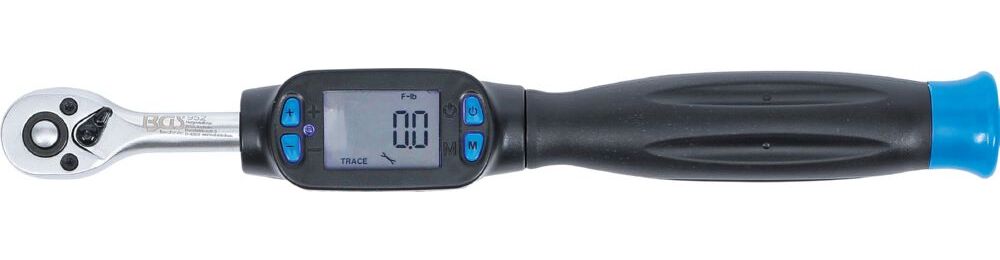 Produktbild BGS Digitaler Drehmomentschlüssel 6 - 30 Nm Abtrieb Außenvierkant 6,3 mm 1/4 Zoll bild 2