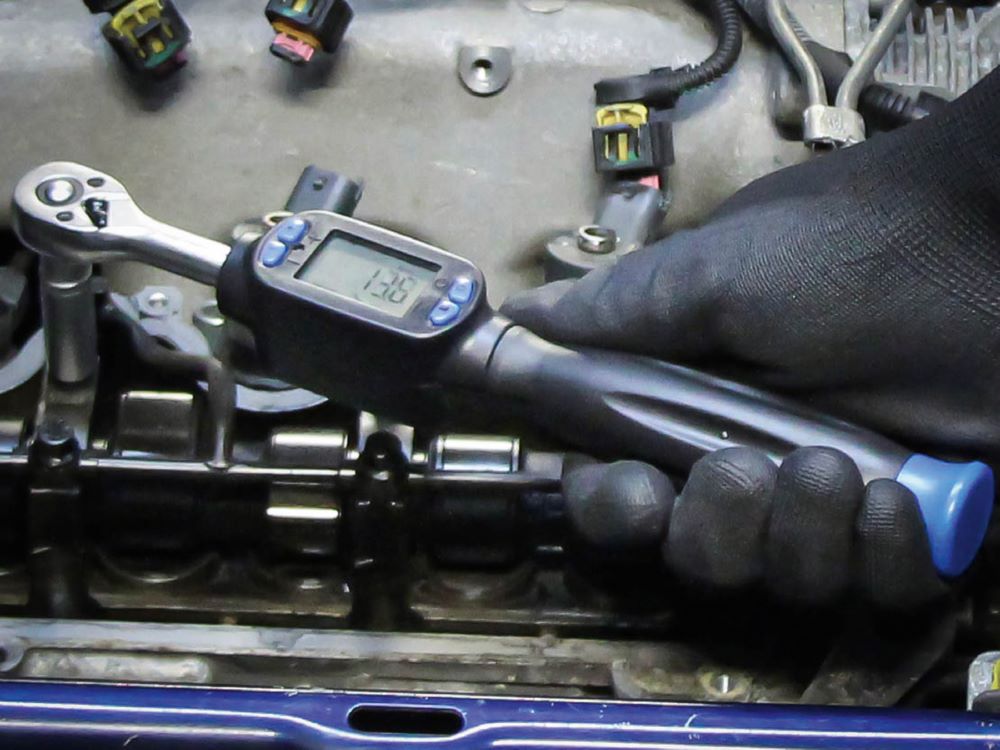 Produktbild BGS Digitaler Drehmomentschlüssel 6 - 30 Nm Abtrieb Außenvierkant 6,3 mm 1/4 Zoll bild 6