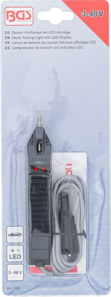 Produktbild Dioden Prüflampe mit LED-Anzeige 3 - 48 V bild 4