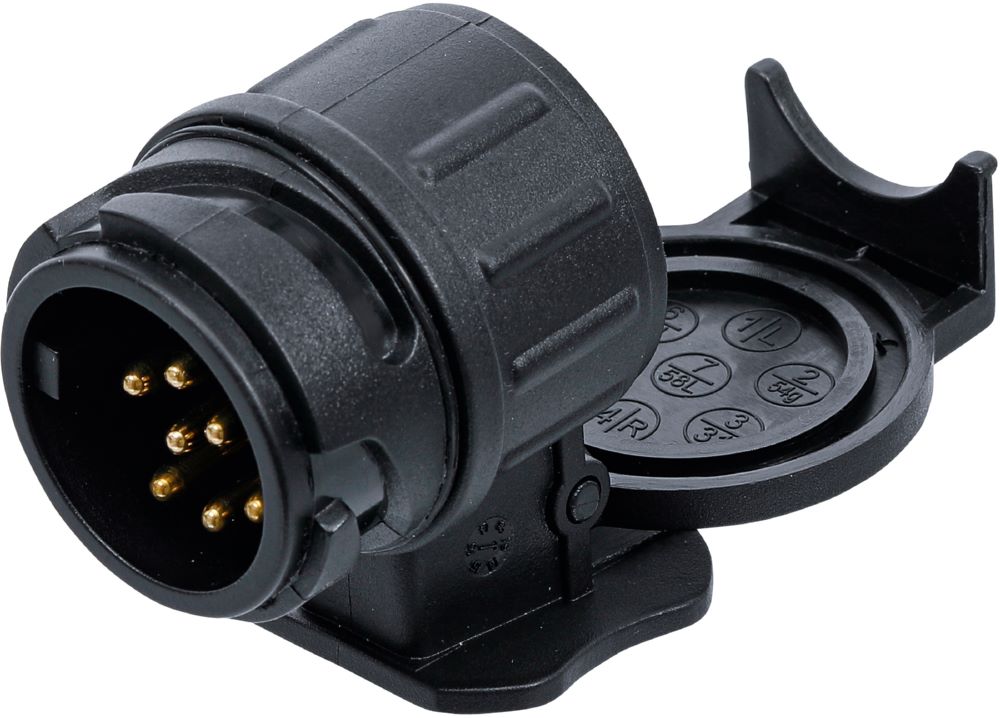 Produktbild BGS Diy Adapter für Anhängerstecker 13-polig auf 7-polig bild 2