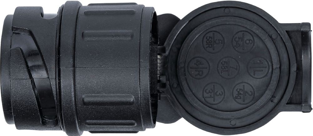 Produktbild BGS Diy Adapter für Anhängerstecker 13-polig auf 7-polig bild 3