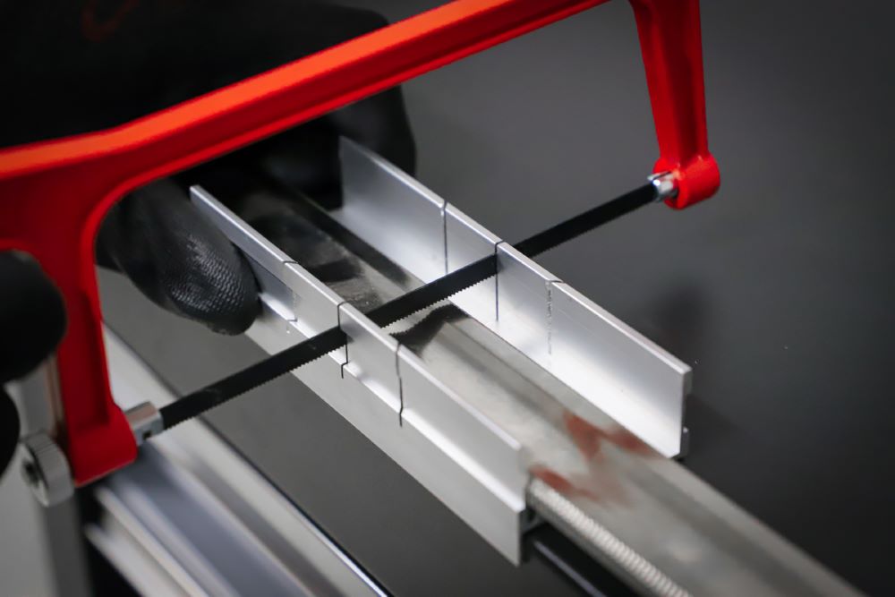 Produktbild Aluminium Sägebogen mit Schneidlade und Sägeblatt 150 mm bild 6