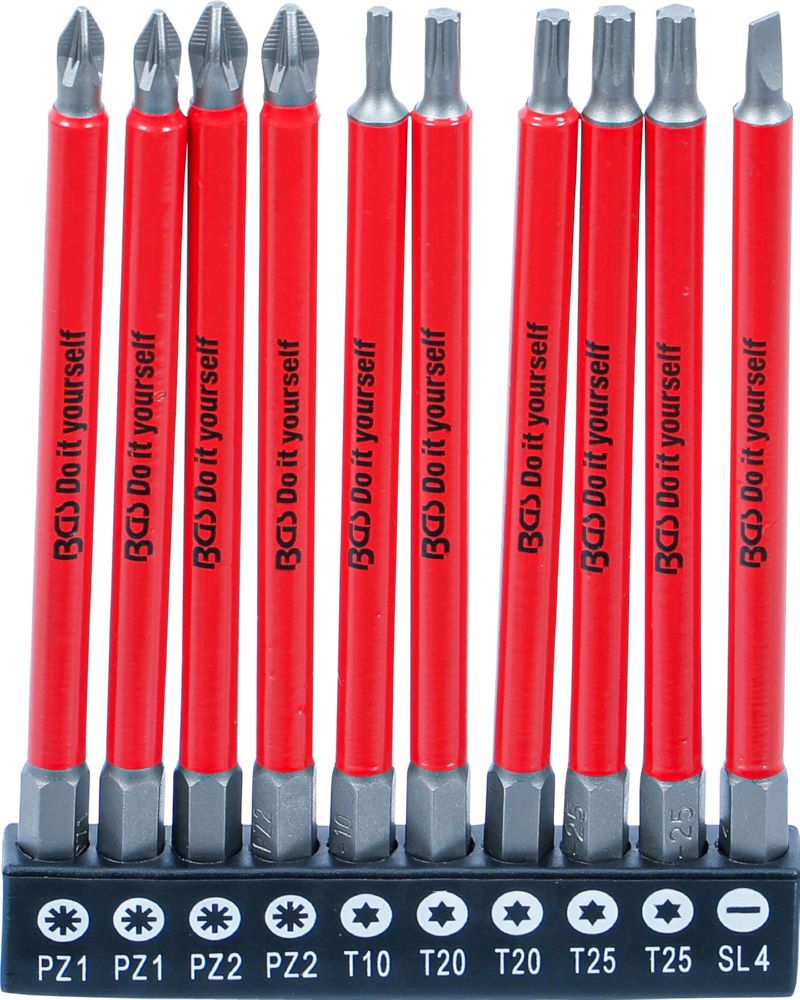 Produktbild Antirutsch Bit Satz magnetisch 110 mm 10 teilig bild 3