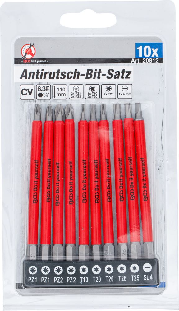 Produktbild Antirutsch Bit Satz magnetisch 110 mm 10 teilig bild 5