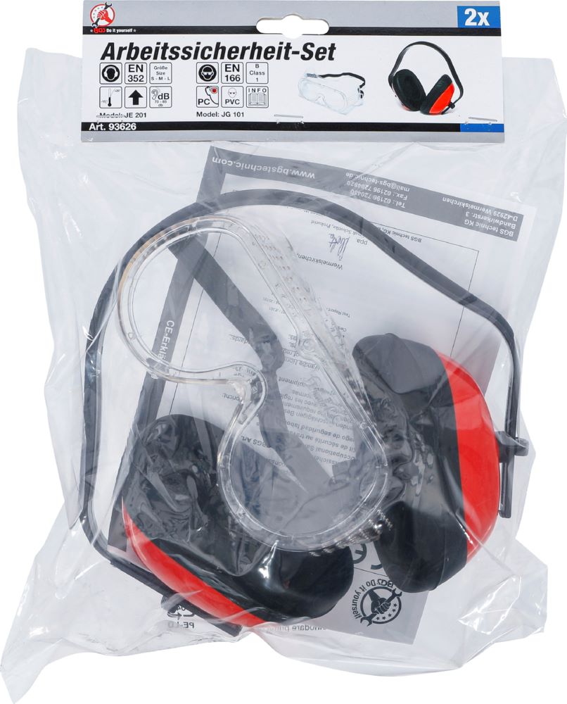 Produktbild BGS Diy Arbeitssicherheit Set 2 teilig bild 5