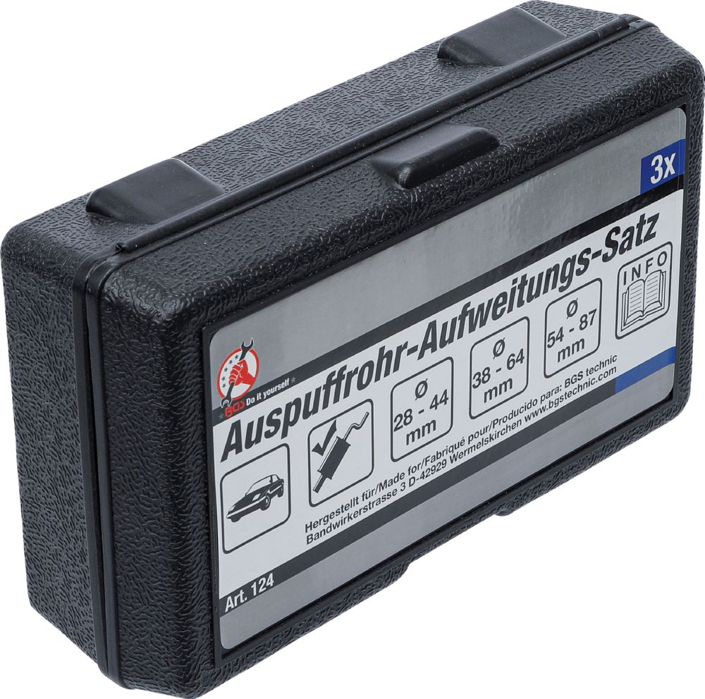 Produktbild BGS Diy Auspuffrohr Aufweitungs Satz 3 teilig bild 5
