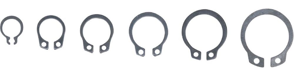 Produktbild Außen Seegerring Sortiment (Sprengringe) Durchmesser 8 - 19 mm 78 teilig bild 2