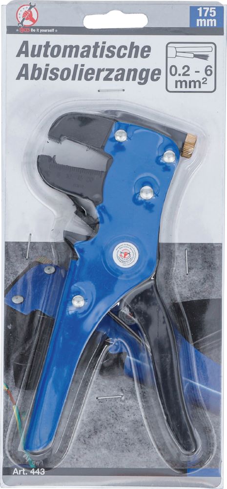 Produktbild BGS Diy Automatische Abisolierzange 0,2 - 6 mm² 175 mm bild 4