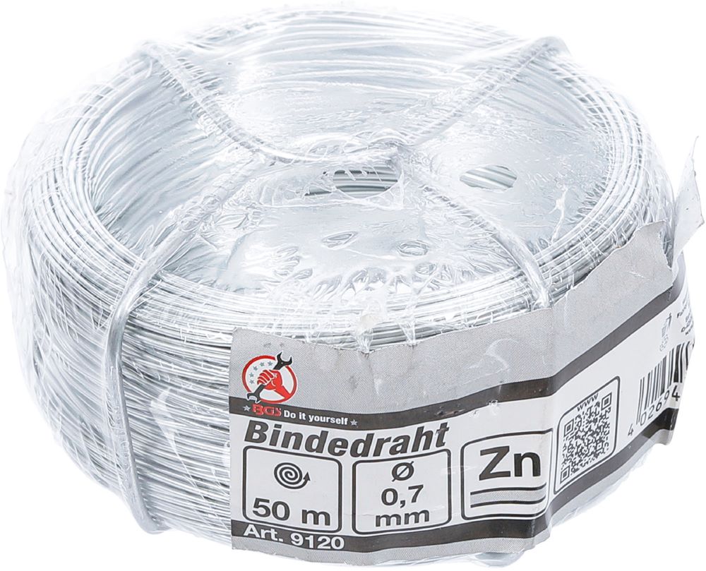 Produktbild Bindedraht 50 meter x 0,7 mm bild 2