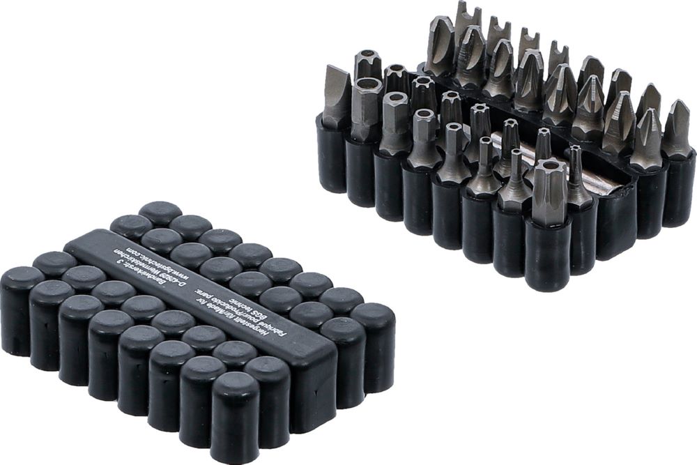 Produktbild Bit Satz kurz Antrieb Außensechskant 1/4 Zoll verschiedene Profile 33 teilig bild 2