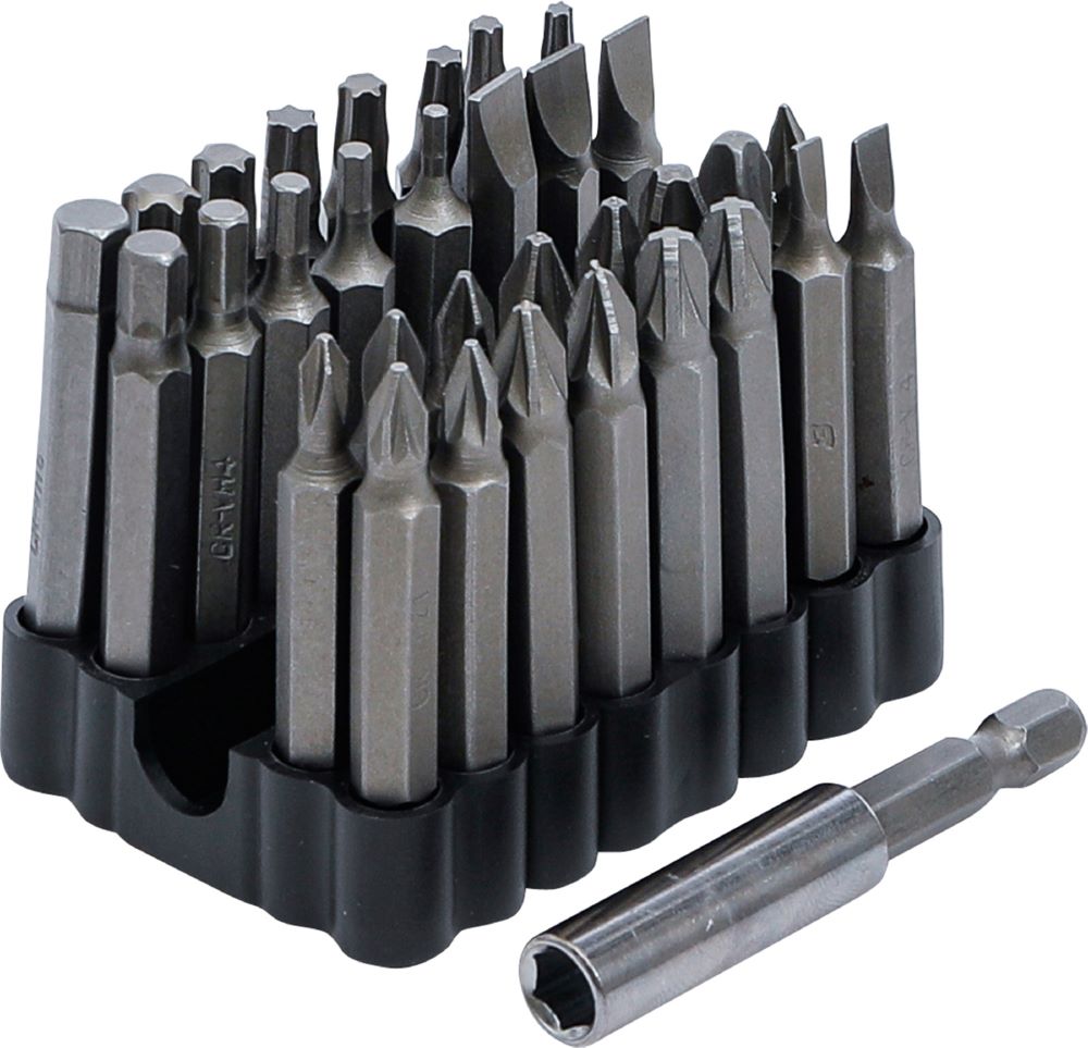 Produktbild BGS Diy Bit Satz für Sicherungsschrauben Antrieb Außensechskant 1/4 Zoll 33 teilig