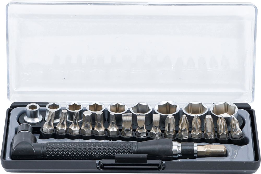 Produktbild Bit und Steckschlüssel / Winkelschrauber Satz 26 teilig bild 3