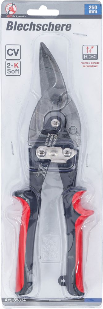 Produktbild BGS Diy Blechschere rechts / gerade schneidend 250 mm bild 4