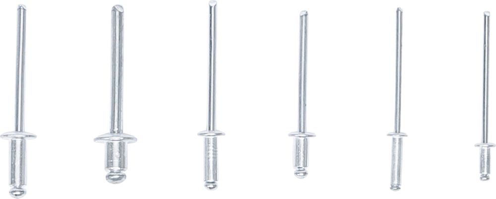 Produktbild Blindnieten Sortiment Durchmesser 2,4 - 4,8 mm 70 teilig bild 2