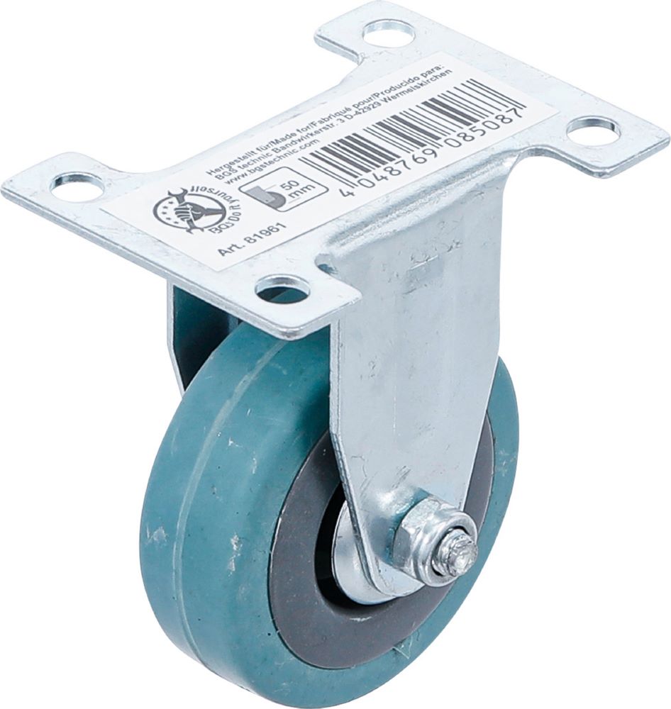 Produktbild BGS Diy Bockrolle Gummi mit Anschraubsockel Durchmesser 50 mm