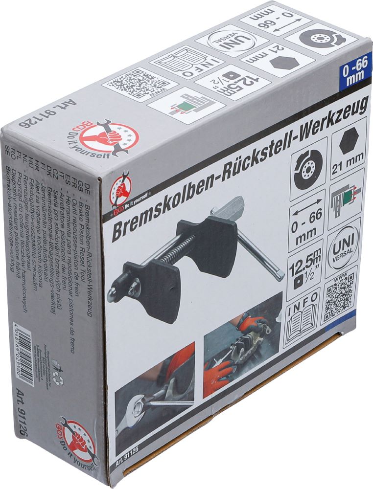 Produktbild BGS Diy Bremskolben Rückstell Werkzeug universal 0 - 66 mm bild 4