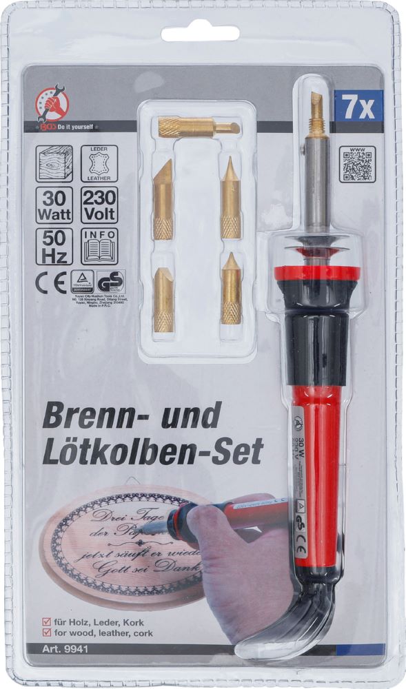 Produktbild BGS Diy Brenn und Lötkolben 7 teilig bild 5