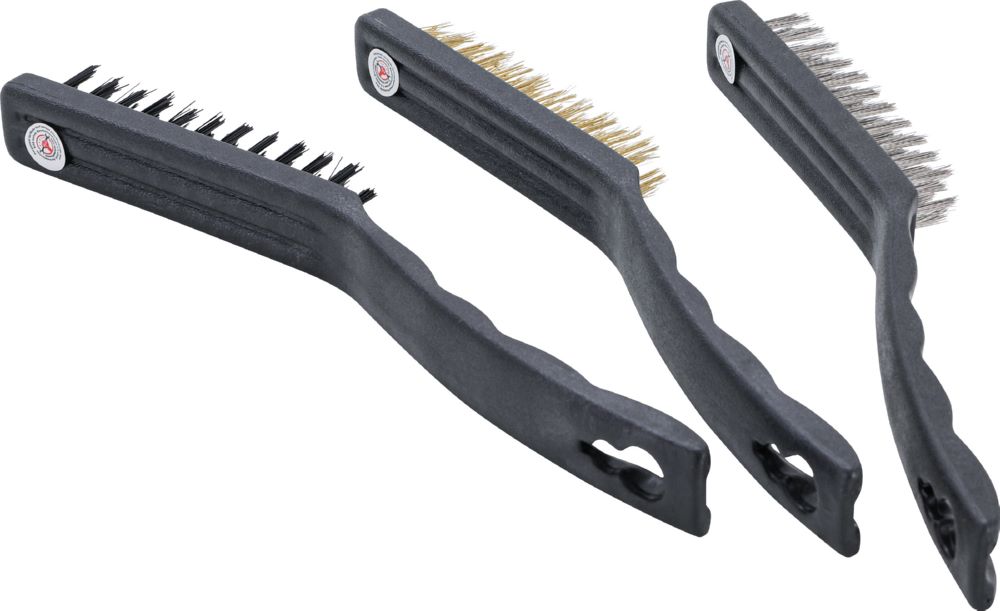 Produktbild Bürsten Satz 225 mm 3 teilig bild 4