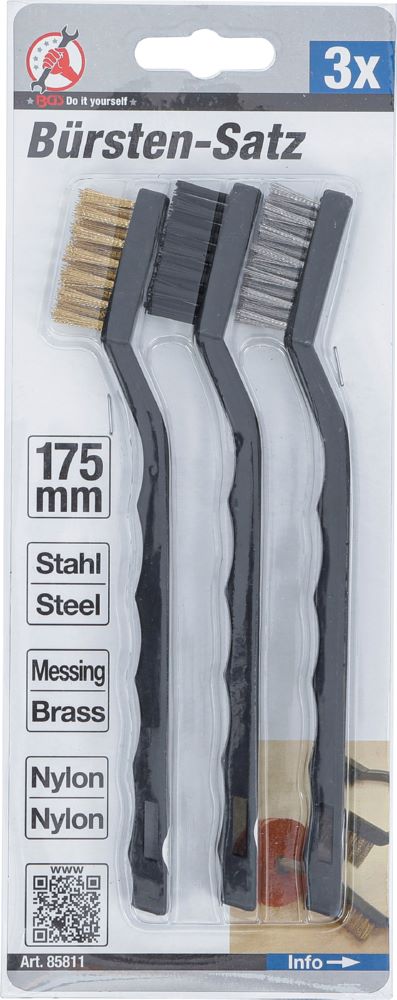 Produktbild Bürsten Satz 175 mm 3 teilig bild 4