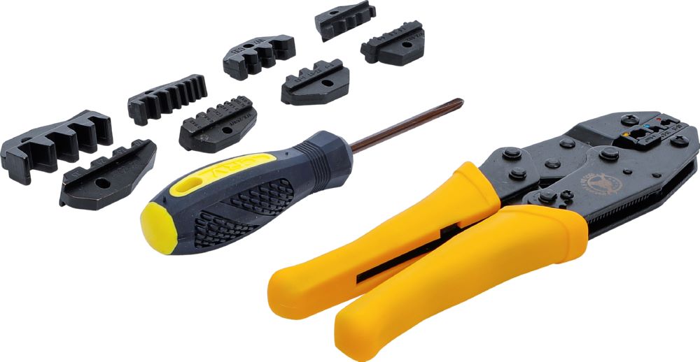 Produktbild BGS Diy Crimpzangen Satz mit 5 Paar Backen bild 2