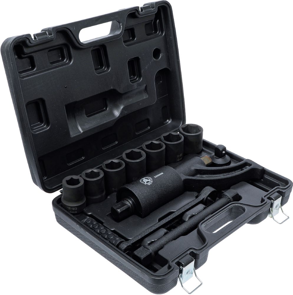 Produktbild BGS Diy Drehmoment Vervielfältiger Satz Antrieb Innenvierkant 25 mm 1 Zoll 3200 Nm bild 2